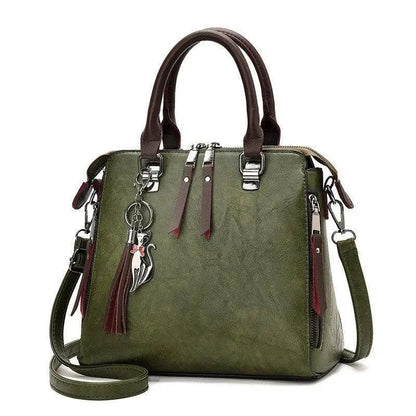Luxury MANDOTOS women's crossbody handbag with sleek design, perfect for stylish ladies and everyday use.