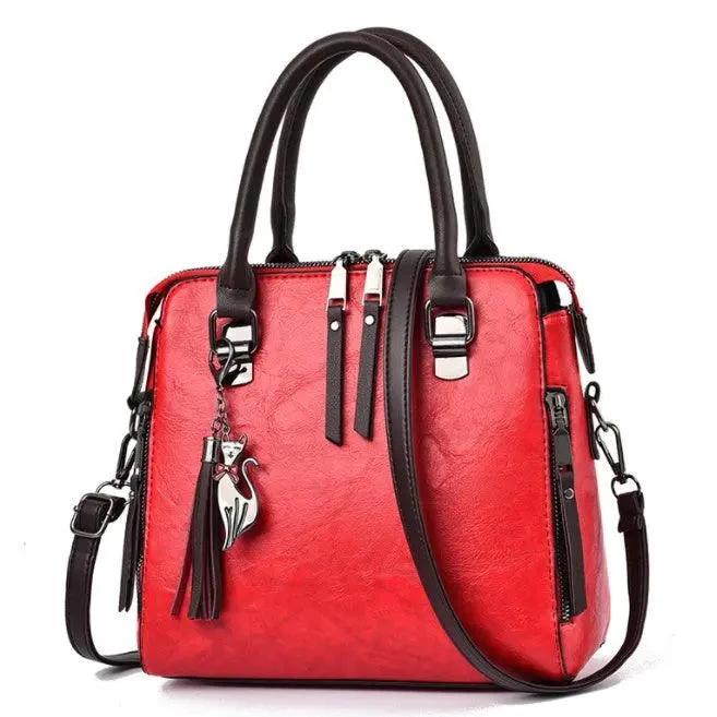 Luxury MANDOTOS ladies' handbag with crossbody strap, stylish women’s bag perfect for everyday use and elegant occasions.
