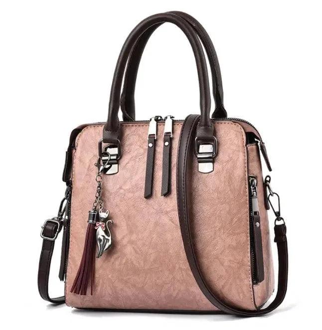 Luxury MANDOTOS ladies’ crossbody handbag with sleek design, perfect for women’s fashion and everyday use.