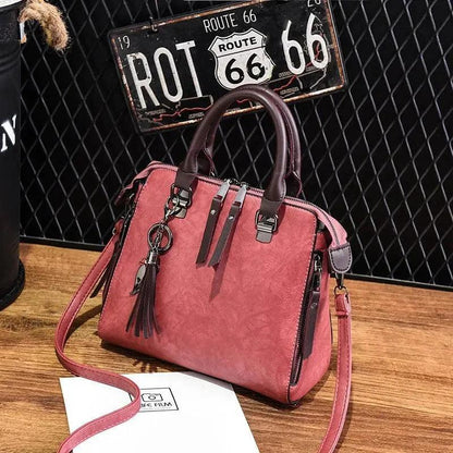 Luxury MANDOTOS ladies crossbody handbag with elegant design and spacious interior, perfect for women’s fashion accessories.