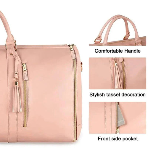 Mandotos Ladies' Spacious Journey Duffle bag with sturdy handles and multiple compartments for travel and daily use.