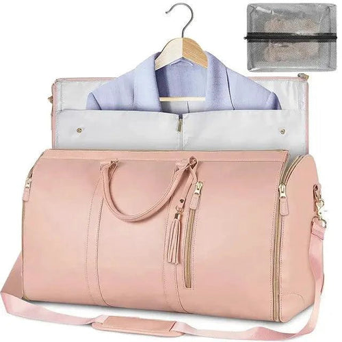Mandotos Ladies' Spacious Journey Duffle bag with multiple compartments and sturdy handles, ideal for travel and weekend trips.