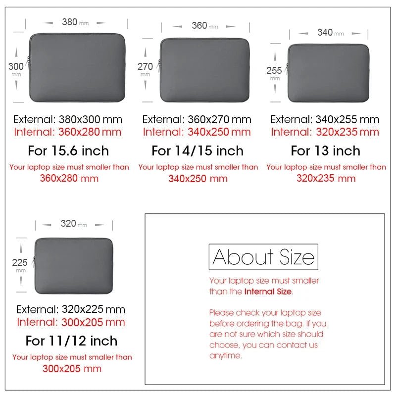 Mandotos laptop bag for Xiaomi, Lenovo, Dell, MacBook Air, Pro Retina 13-15.6 inch, protective sleeve for notebooks.