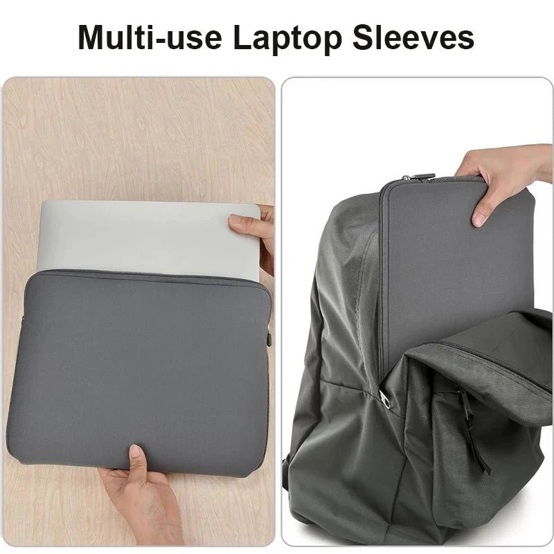 Mandotos laptop bag for Xiaomi, Lenovo, Dell, MacBook Air and Pro Retina 13 to 15.6-inch notebooks, protective sleeve case.