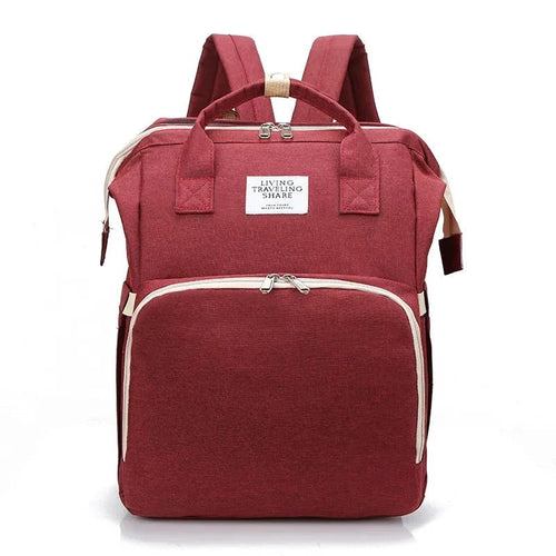 Large-capacity Mommy Bag by MANDOTOS featuring multiple compartments and durable fabric for organized parenting on the go.