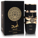 Mandotos LATTAFA Black Yara Eau de Toilette spray featuring a sleek black bottle, long-lasting Arabian fragrance for confident elegance.