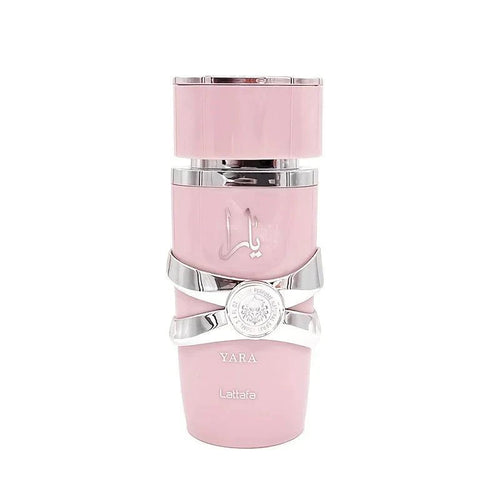 Mandotos LATTAFA Yara Eau de Toilette for women, 3.4 FL oz, long-lasting floral fragrance, elegant perfume bottle