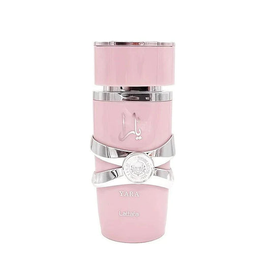 Mandotos LATTAFA Yara Eau de Toilette for women, 3.4 FL oz, long-lasting floral fragrance, elegant perfume bottle