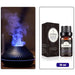 Mandotos Lava Glow Essential Oil Nebulizer displaying a sleek design with glowing lava-like accents and mist output.