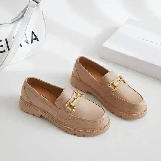 Mandotos women's loafers shoes in classic style with sleek design and comfortable fit, perfect for casual or professional wear.