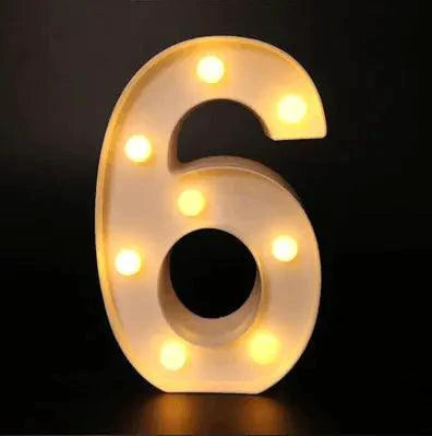 Mandotos luminous letter lights spelling out words, decorative LED alphabet lights for room decor and ambiance.