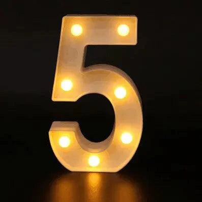 Mandotos luminous letter lights spelling out words, decorative LED alphabet lights for room decor or ambiance.