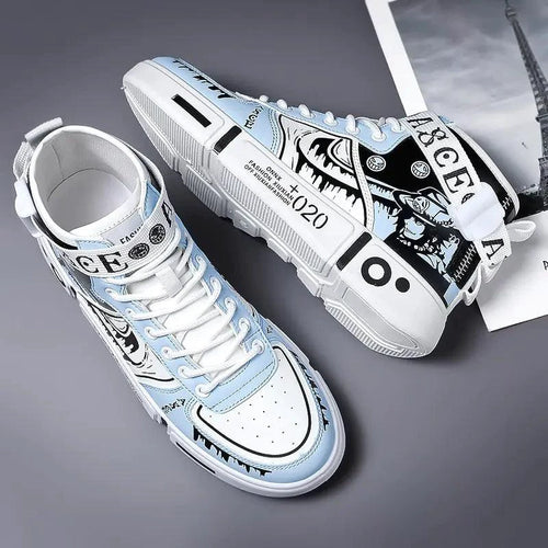 Mandotos Luxe Leather Sneakers featuring sleek design, white leather upper, and stylish laces for casual and trendy footwear.