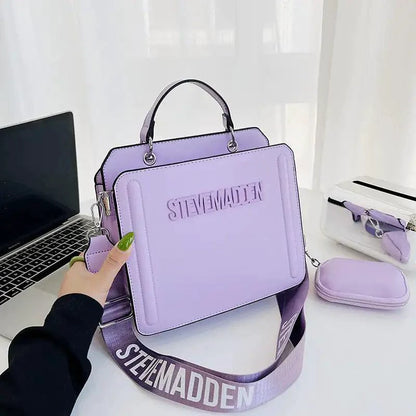 Luxe women's shoulder purse by MANDOTOS featuring elegant design and spacious interior, perfect for stylish everyday use.