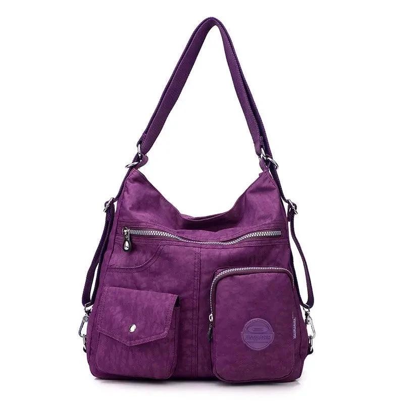 Mandotos luxury women's handbag made of waterproof bylon cloth, large capacity crossbody and shoulder tote bag for women.