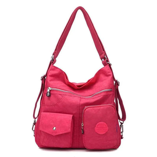 Luxury MANDOTOS women's waterproof Bylon cloth crossbody handbag with large capacity and shoulder strap, stylish tote bag for women.