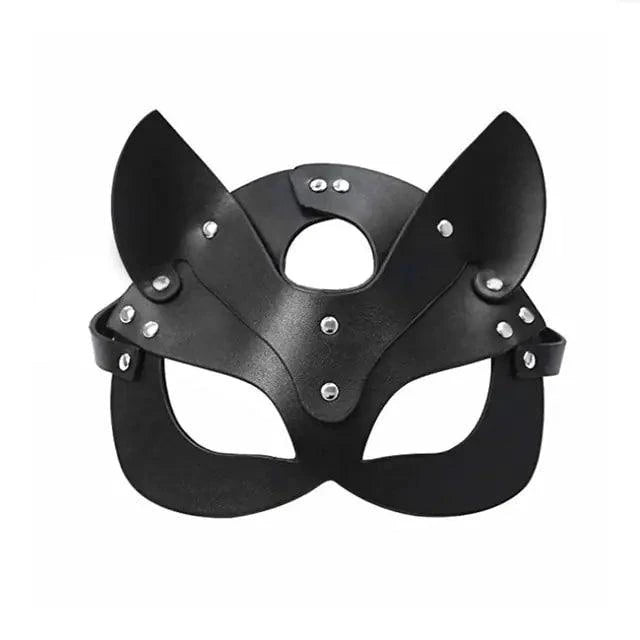 Luxury leather sleep mask by MANDOTOS, soft and comfortable eye cover with padded design for restful sleep.