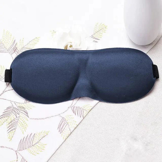 Mandotos luxury silk memory foam sleep mask with soft, smooth silk covering for comfortable, restful sleep.