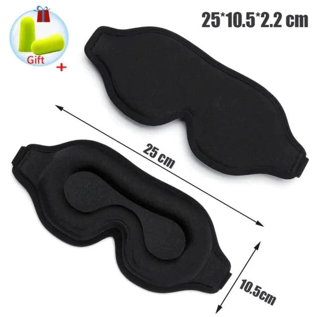 Luxury silk sleep mask with memory foam, designed for comfort and darkness, by MANDOTOS.