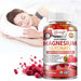 Mandotos Magnesium Glycinate Gummies in a jar, showing the colorful, chewable supplements for stress relief, sleep support, and muscle health.