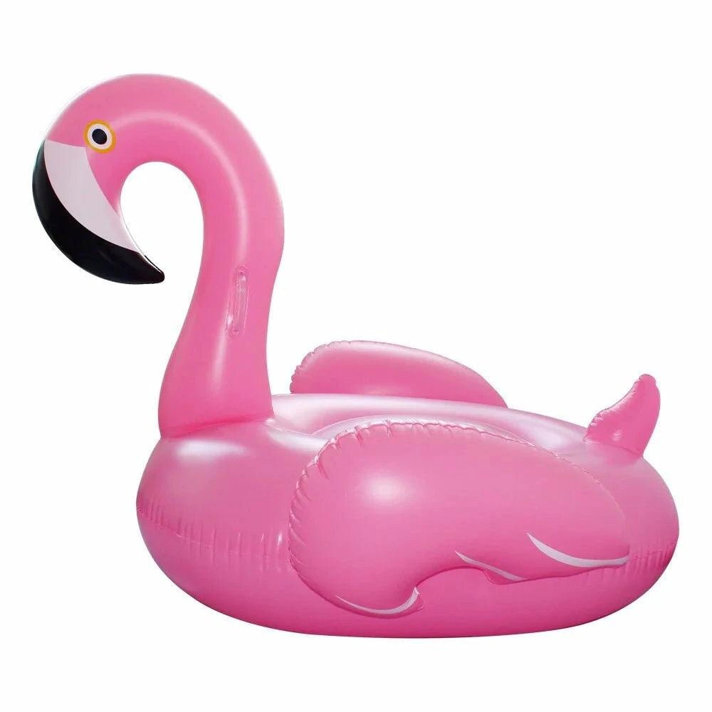 Mandotos Majestic Flamingo and Unicorn pool floats set, featuring colorful, durable inflatable floats for summer swimming fun.