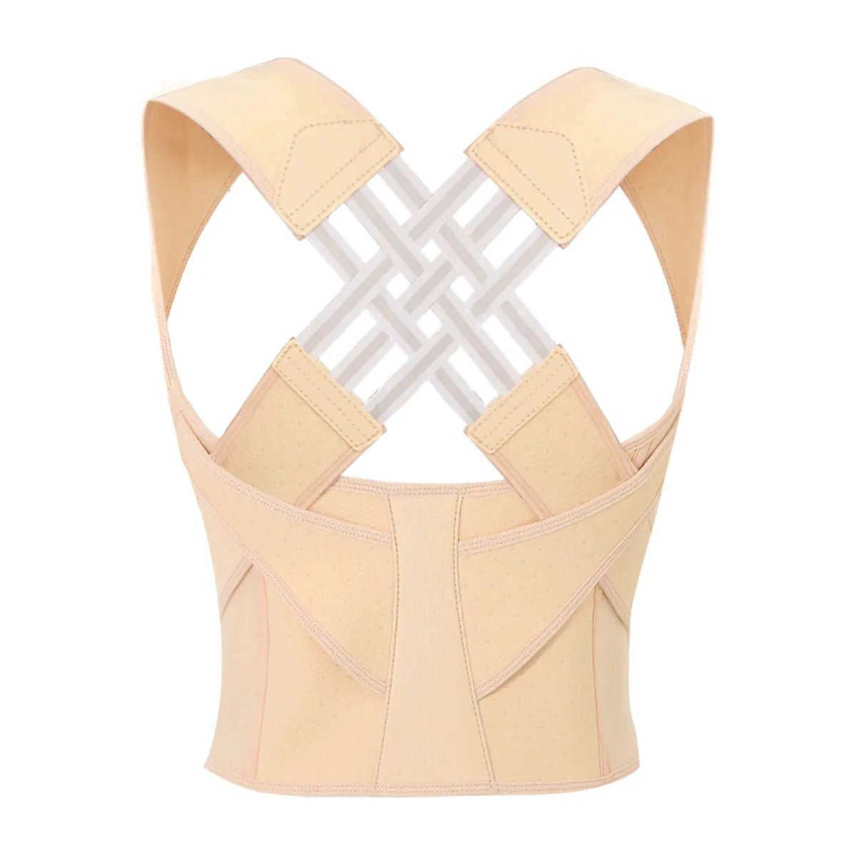 Mandotos adjustable back posture corrector belt for men and women, designed to relieve pain and prevent slouching.