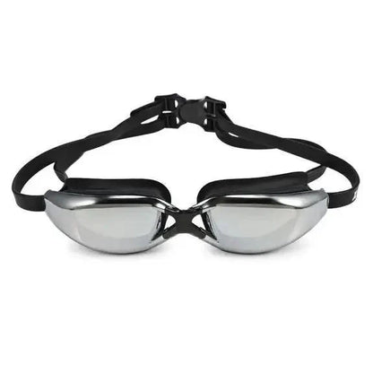 Mandotos ClearView HD swim goggles with clear lenses, comfortable fit, and adjustable straps for optimal swimming comfort.