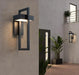 Mandotos contemporary outdoor wall light with LED, weatherproof design, minimalistic style, suitable for patio or exterior lighting.