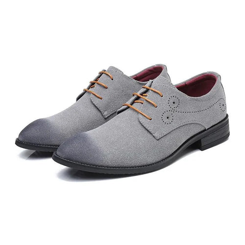 Mandotos red pointed leather shoes featuring sleek design and polished finish, ideal for formal or stylish occasions.