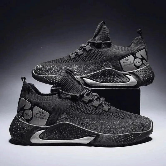 Mandotos men's athletic trainer shoes featuring breathable mesh upper and cushioned sole for sports and casual wear.