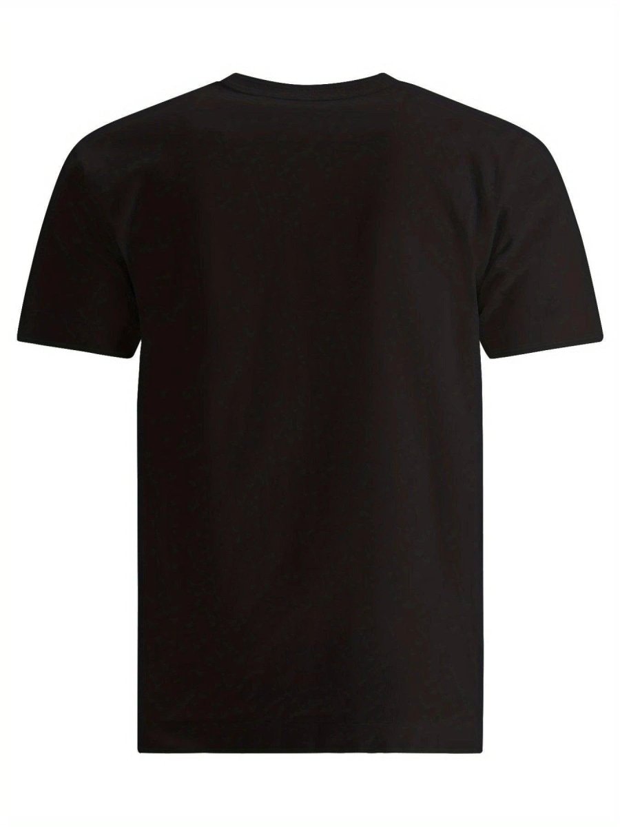 Men's casual printed T-shirt by MANDOTOS, lightweight and breathable sportswear, shown in a relaxed fit with vibrant print design.