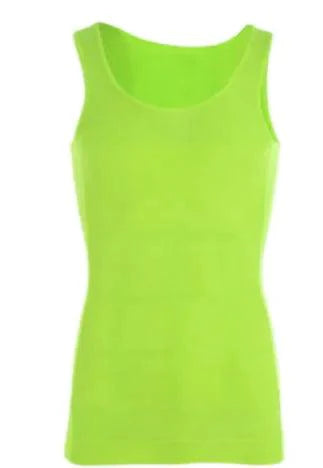 Mandotos men's contour shaper vest showing a close-up of the fitted, smooth fabric designed to enhance body contours.