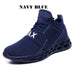 Mandotos men's cushioned running shoes with breathable mesh upper and supportive sole for comfort and performance during runs.