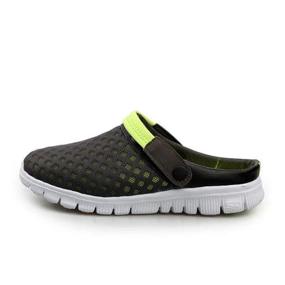 Men's cushioned running shoes by MANDOTOS with breathable mesh upper and supportive sole for comfort and performance.