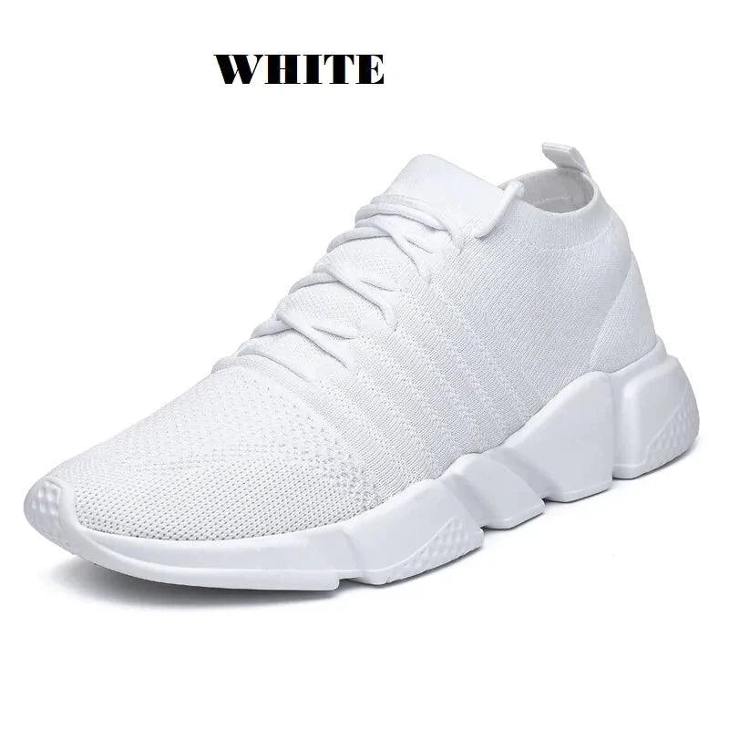 Mandotos men's cushioned running shoes with breathable mesh upper and supportive sole for comfort and performance.