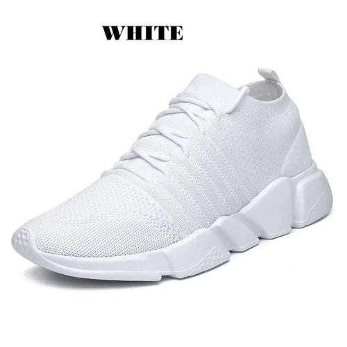 Mandotos men's cushioned running shoes with breathable mesh upper and supportive sole for comfort and performance.