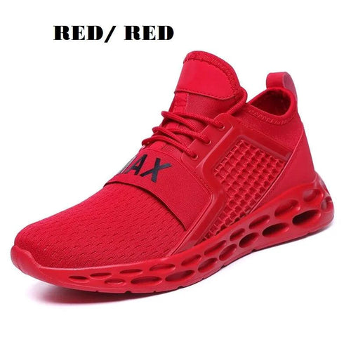 Men's MANDOTOS cushioned running shoes with breathable mesh upper and supportive sole for comfort and high performance.