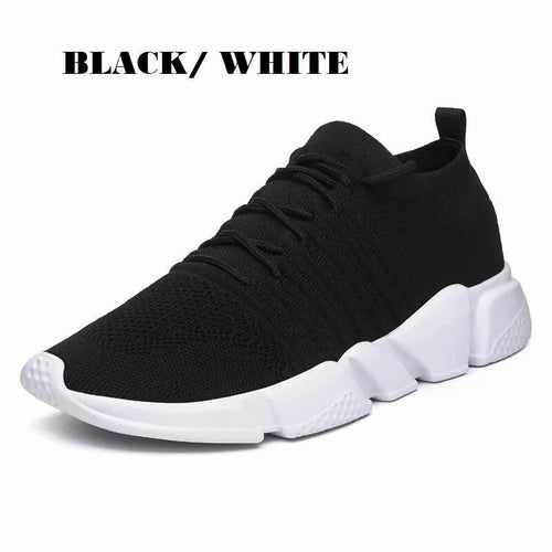 Men's cushioned running shoes by MANDOTOS, featuring breathable mesh and supportive sole for comfort and performance during runs.