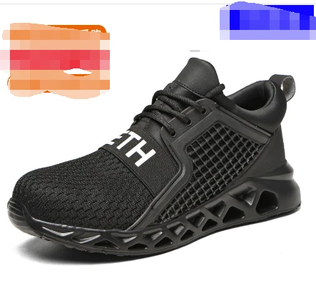 Men's cushioned running shoes by Mandotos featuring breathable mesh upper and supportive midsole for comfort and performance.