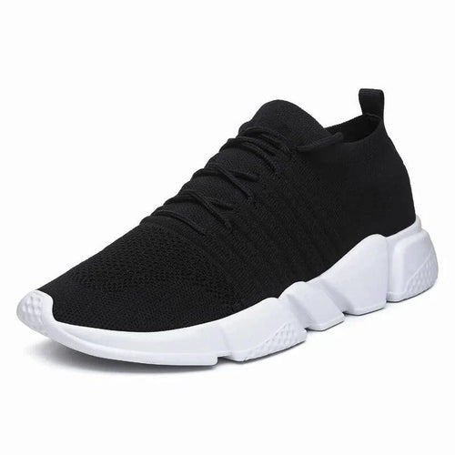 Men's cushioned running shoes by MANDOTOS featuring supportive design and breathable material for comfort and performance.