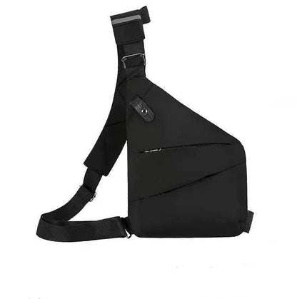 Mandotos men's multifunctional shoulder bag with sports chest pack design, compact and versatile for outdoor activities.