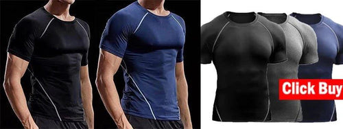 Men's black quick-drying running shorts by MANDOTOS, double-layer design, suitable for fitness, sport, and workout training.
