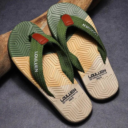 Men's elegant comfort sandal by MANDOTOS, featuring a stylish design with cushioned straps and a sturdy sole.