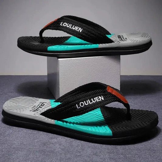 Men's elegant comfort sandal by MANDOTOS, featuring sleek design and cushioned footbed for stylish everyday wear.