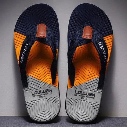 Men's elegant comfort sandal by MANDOTOS featuring a sleek design and cushioned sole for everyday wear.