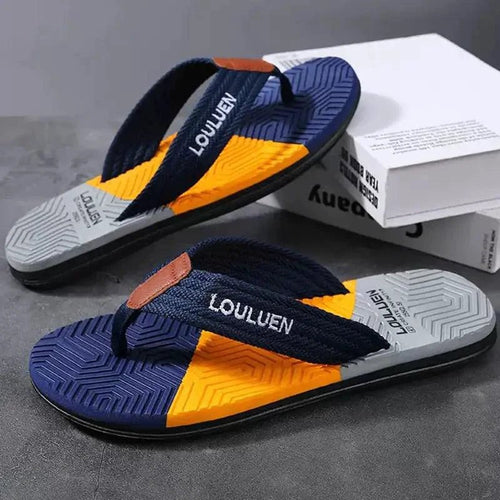 Men's elegant comfort sandal by MANDOTOS featuring a sleek design, adjustable straps, and cushioned footbed for all-day wear.