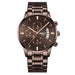 Mandotos men's stylish wristwatch with a sleek design, silver dial, and stainless steel band from the Stylish Timepiece Collection.