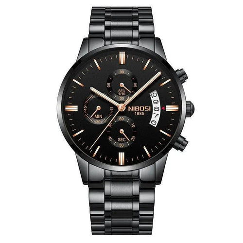 Men's stylish MANDOTOS wristwatch with a sleek dial and metal band from the Stylish Timepiece Collection.