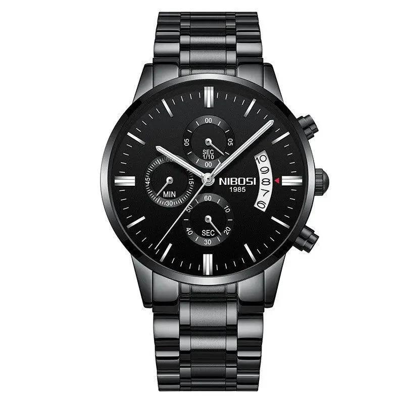 Mandotos men's stylish watch from the collection, featuring a sleek design with a round dial and metal strap.