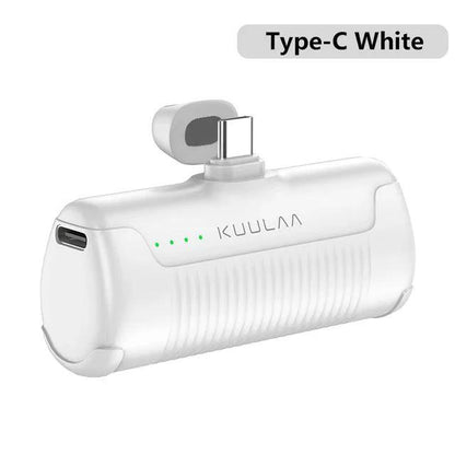 Mandotos Mini Power Bank 4500mAh portable charger with compact design and USB output for convenient device charging
